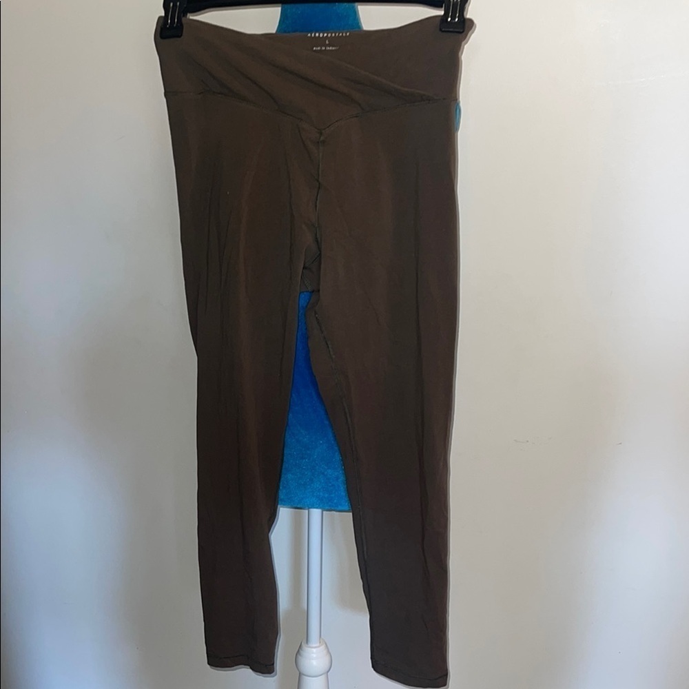 Aeropostale olive Leggings